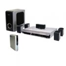 Samsung HT-P38TH - 800 Watts 5 Disc Slick Home Theater System with Wireless Rear Speakers