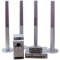 Panasonic SCHT822 600 Watts DVD+VCR Home Theater System With Tower Speakers