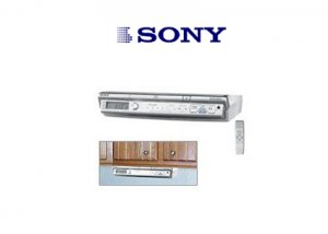 Sony ICFCD543 Slim CD Clock Radio - Under Cabinet Style ( AM/FM, TV and Weather Band ) with Remote C