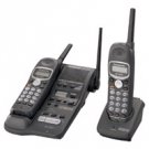 Panasonic KX-TG2382B 2.4GHz TripleTalk Expandable Cordless Phone System with Digital Answering Syste