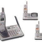 Panasonic KX-TG5240PK2 - 5.8 GHz Digital Cordless Phone System & 2 Extra Handsets with Alarm Clock/R