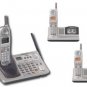 Panasonic KX-TG5240PK2 - 5.8 GHz Digital Cordless Phone System & 2 Extra Handsets with Alarm Clock/R