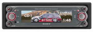 Sony CDX-M9900 CD/MP3 Receiver Color TFT Display