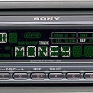 Sony CDX-F5005X CD receiver with CD changer controls