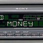 Sony CDX-F5005X CD receiver with CD changer controls
