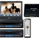 JVC KD-AV7010 DVD Multimedia Center - Easy touch panel operation controls DVD menus, CD tracks, and