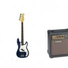 Bridgecraft Electric Guitar with Amplifier Package (Black)