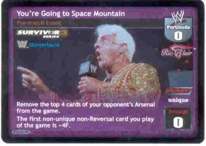 Raw Deal You're Going to Space Mountain SS3 TB Ultra-rare Foil
