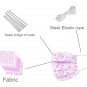 7 pcs DIY fabric face mask & mouth cover