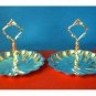 2 SILVERPLATE BON BON CANDY SERVERS LOT