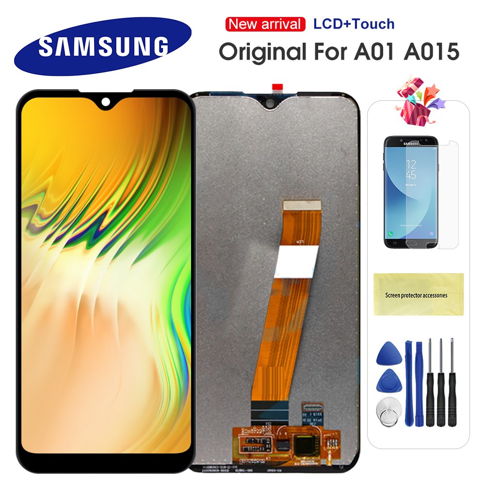 For Samsung Galaxy A01 A015 LCD Display Touch Screen Digitizer Replacement