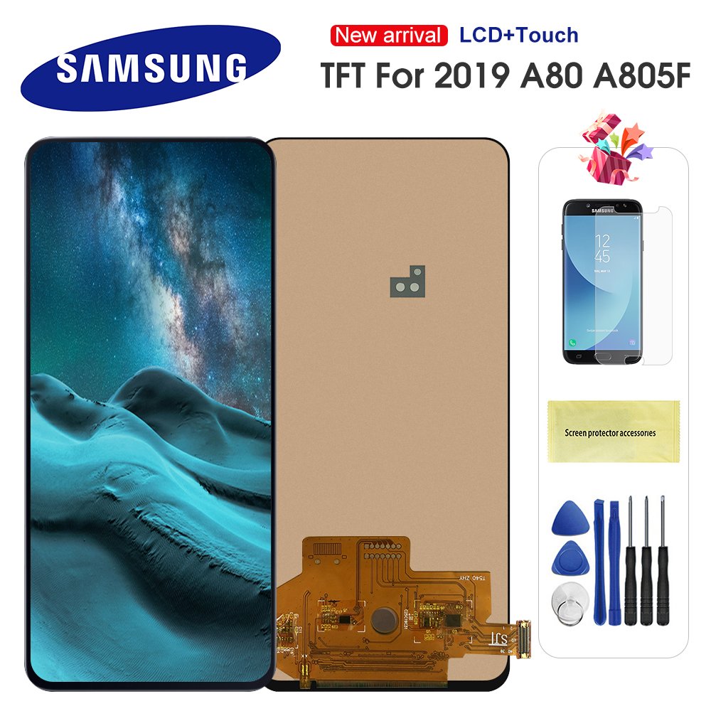 6.7'' LCD For Samsung Galaxy A80 A805 A805F/DS LCD Display Touch Screen Digitizer Assembly