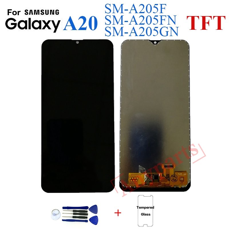 For Samsung Galaxy A20 A205 SM-A205F A205GN Display lcd Screen Replacement module