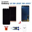 For Samsung Galaxy J8 J810 SM-J810F LCD Display Screen Replacement lcd module New Tested