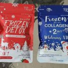 6 Set Frozen Collagen & Frozen Detox Set Whitening X10 Younger Brightening Skin Reduce Acne Freckles