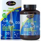 Auswelllife Liquid Calcium Plus Vitamin D3 100% Natural Calcium Liquid.