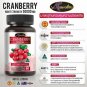 Auswelllife Cranberry 50,000 Mg Nutritional Supplements Help Adjust Balance 60 Capsules