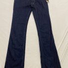 Fetish Blue Denim Jeans Paw Cat print Pockets Women's 27 FH83-WP021