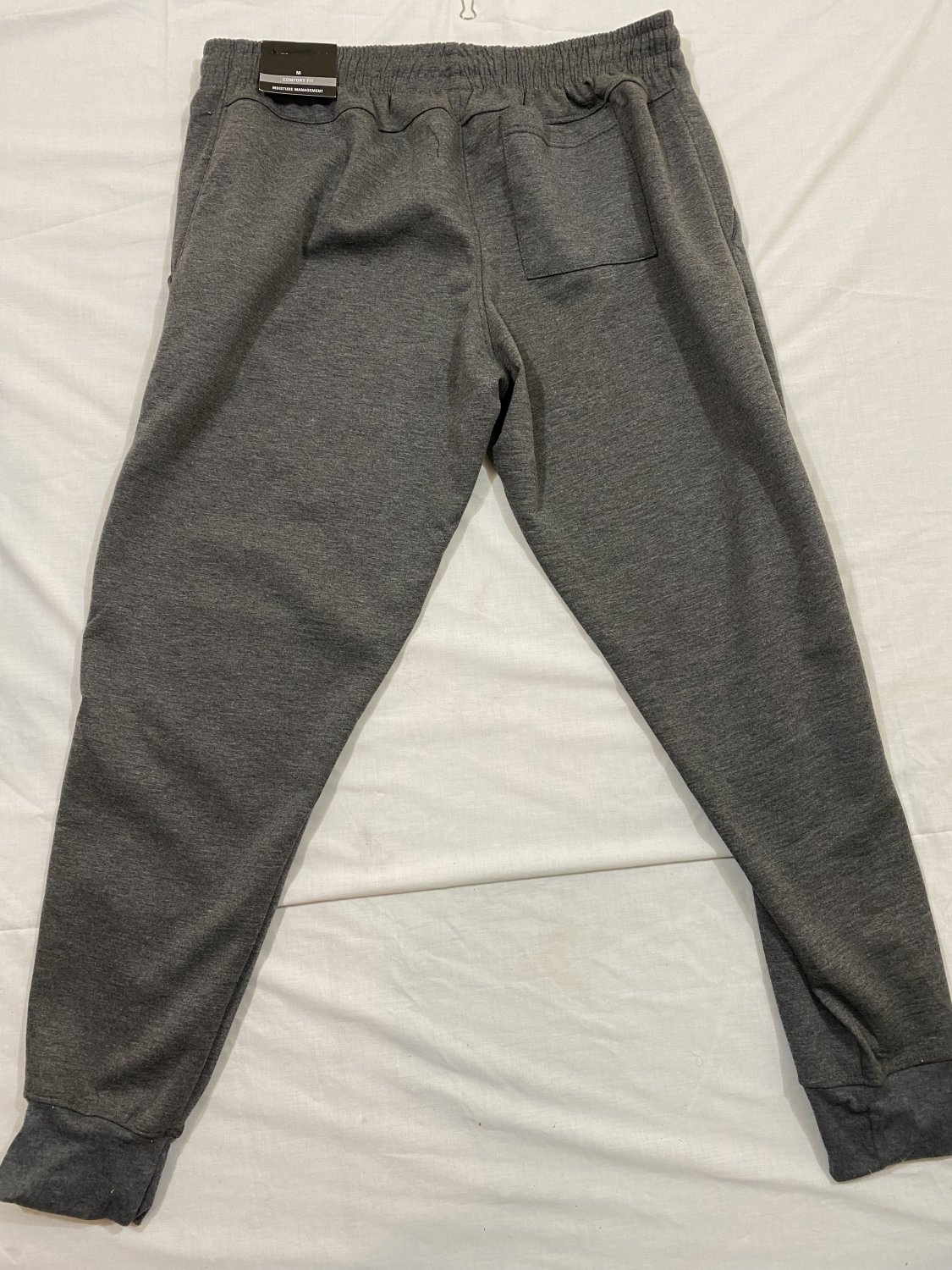 LEG3ND Grey Sweatpants Moisture Management Comfort Fit Pants Men's Medium