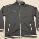 Reebok Mesh Full Zip Track Jacket Black Men's Size XL