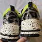 Steve Madden Cliff Platform Heel Sneakers Neon Green Yellow Leopard Womenâs 7.5 M