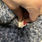 ILanco Turtleneck Pullover Blue Red Black Striped Long Sleeve Sweater Top Shirt