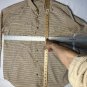 Orvis Plaid Checkered Long Sleeve Tan Button Front Collared Shirt L