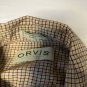 Orvis Plaid Checkered Long Sleeve Tan Button Front Collared Shirt L