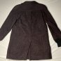 Unbranded Button Front 2 Closure Button Winter Jacket Coat Brown Lined Women's