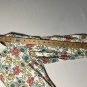 Croft & Barrow Blouse Long Sleeve Womens Top Shirt Floral Flower Print L