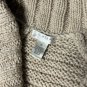 Kenar Tan KhakiSoft Viscose Blend V-Neck Knit Sweater Top Women's M