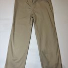 Liz Claibourne Audra Tan khaki Flat Front Women's 6 Casual Button Zip Short Pants