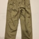 LL Bean Pleated Casual Lined Khaki Tan Straight Leg Relaxed Fit men's Pants 34 x30