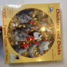 Chickens And Chicks 1000 Piece Puzzle by Lori Schory, Suns Out