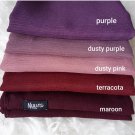 Hijab - corn skin - Purplish colors
