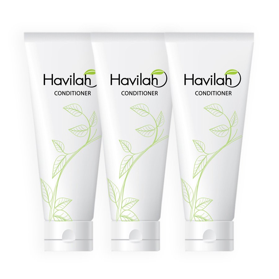 Loss Anti Regrowth Hair Fall Conditioner Herbal 250ml Hair Thai Premium Havilah Natural Pack 3