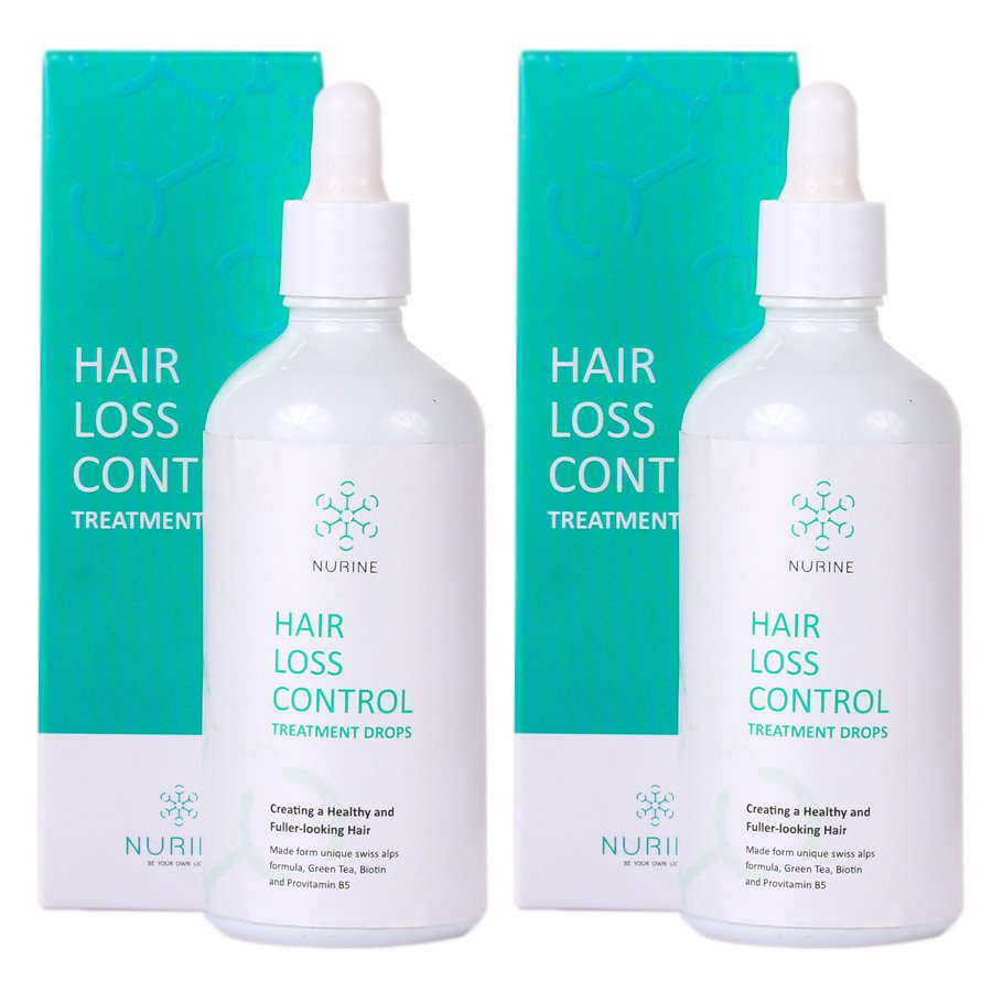 Organic 100ml Regrowth Natural Anti Loss Regrow Hair Safe Nurine Stemcell Serum Apple (Pack of 2)