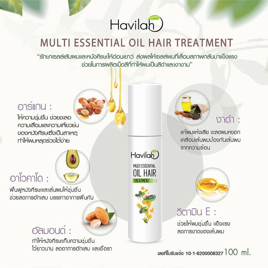 Hair Hair Restore 100ml Shiny Treatment Black Scalp Hair (Pack of 6