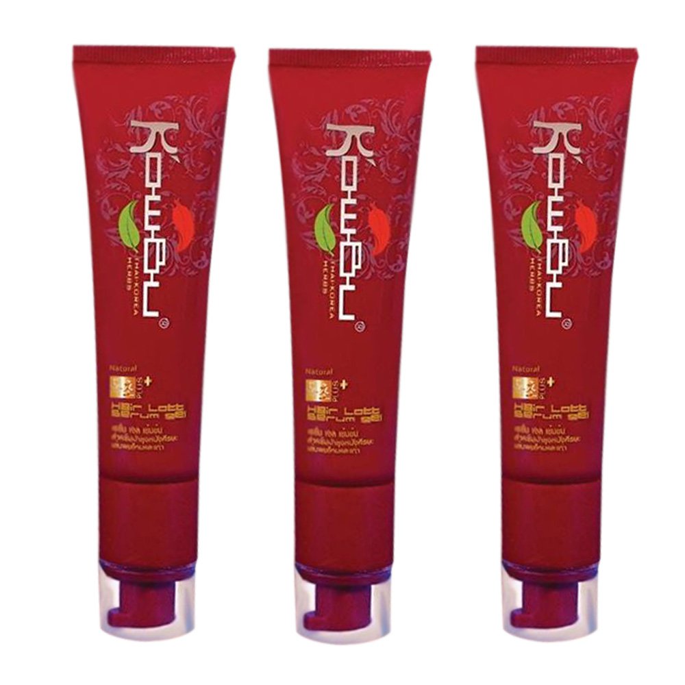 Regrow Serum Loss Hair 60ml Kowbu Hair Regrowth Anti Hair Gel Fall Lott Treatment (Pack of 3)