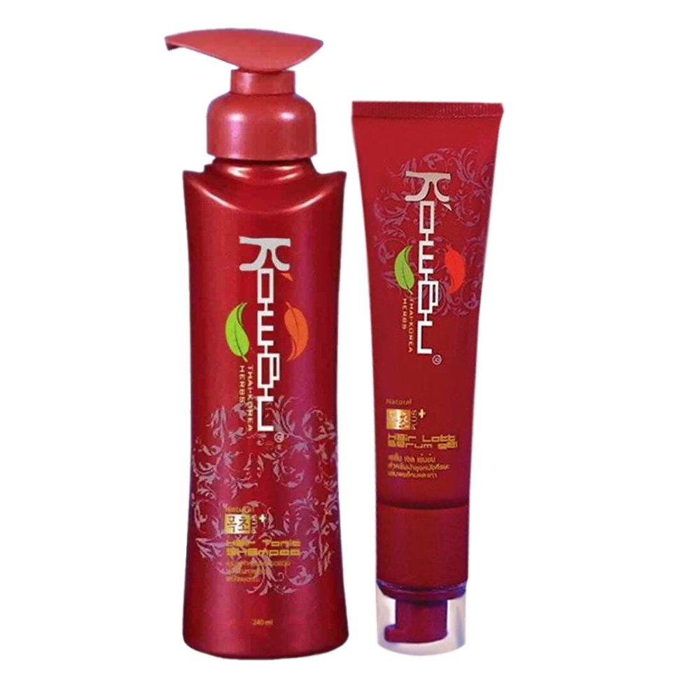 Kowbu Shampoo 240ml Regrow Serum Loss Hair 60ml Hair Regrowth Anti Hair Gel Fall Lott Treatment