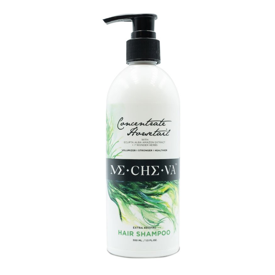 Me Che Va Extra Revital Hair Shampoo Horsetail 300ml Shampoo Mixed Herbs Anti Hair Loss Hair Fall
