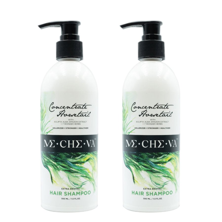 Hair-Loss Mixed Hair-Fall Revital Horsetail 300ml Me-Che-Va Shampoo Herbs Extra Shampoo (Pack of 2)