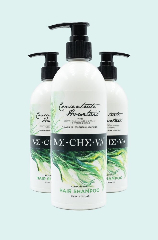 MeCheVa HairFall 300ml Mixed Herbs HairLoss Extra Shampoo Horsetail