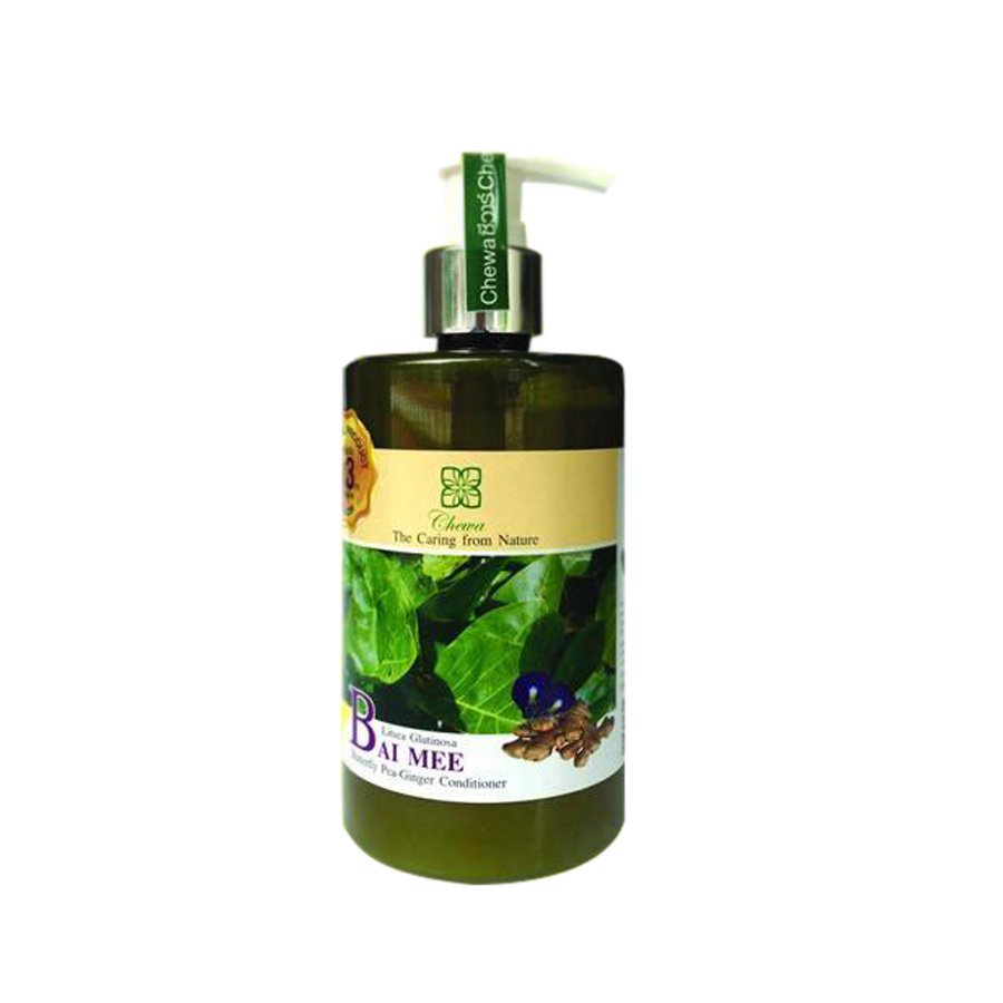 CHEWA BAI MEE CONDITIONER LITSEA GLUTINOSA BUTTERFLY PEA GINGER HAIR ROOT HAIR LOSS THIN-HAIR 300ML