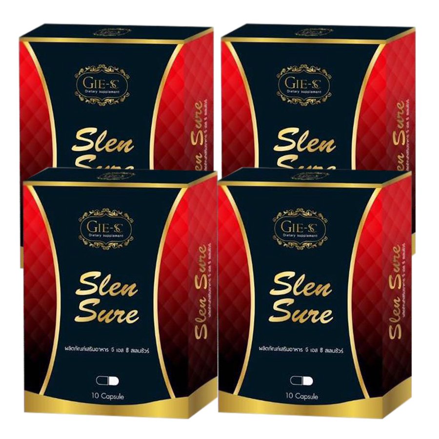 Slen Sure Weight Loss SureSuper Slim Weight Loss Formula Diet Herb Weight Management (Pack of 4)