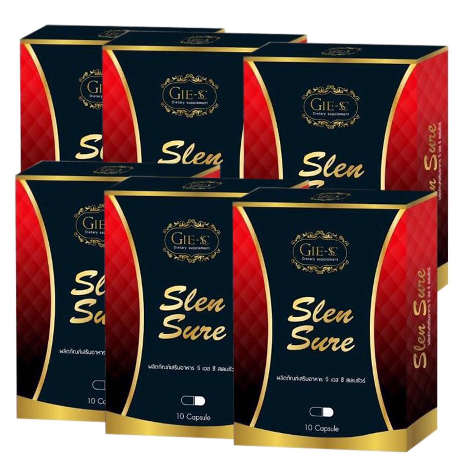 Slen Sure Weight Loss SureSuper Slim Weight Loss Formula Diet Herb Weight Management (Pack of 6)