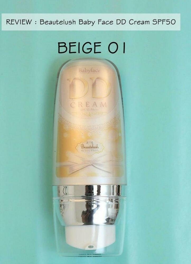 Natural Look Beige 01 Beautelush Babyface DD cream foundation White M