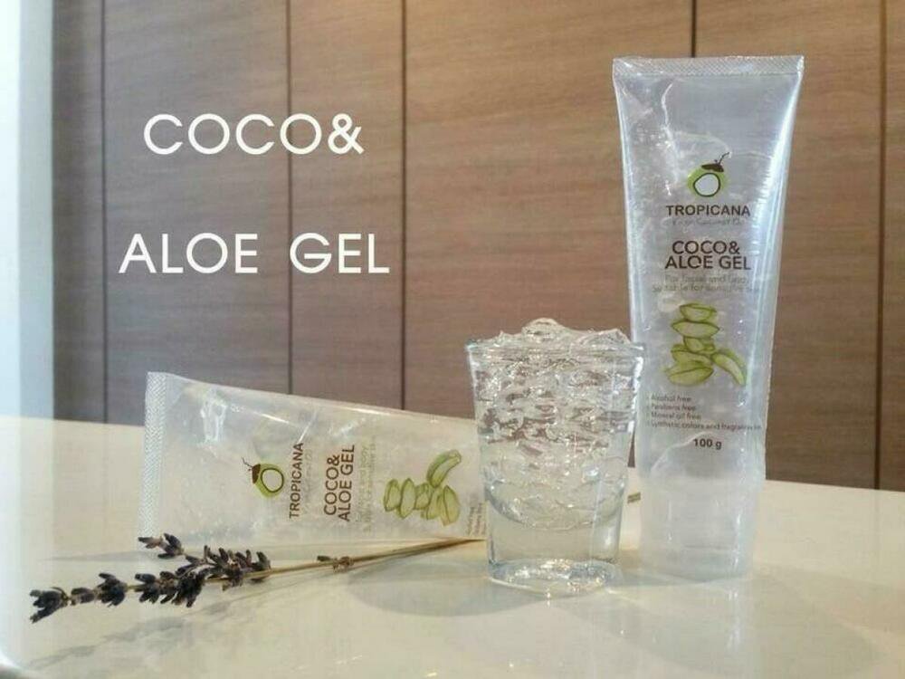 Tropicana Coco Aloe Gel for facial and body Suitable for sensitive
