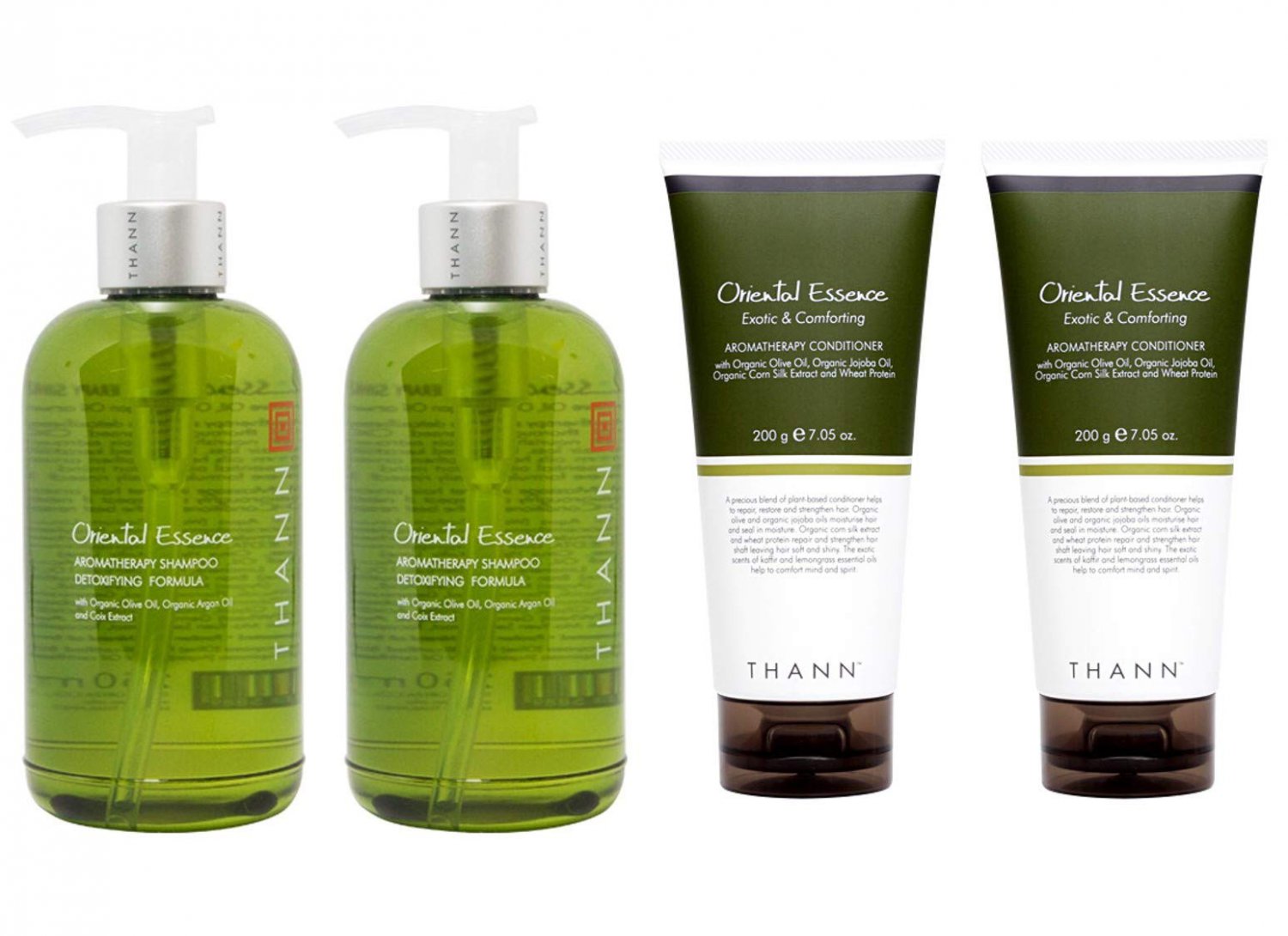 THANN Oriental Essence Aromatherapy Shampoo and Conditioner Set 2 with