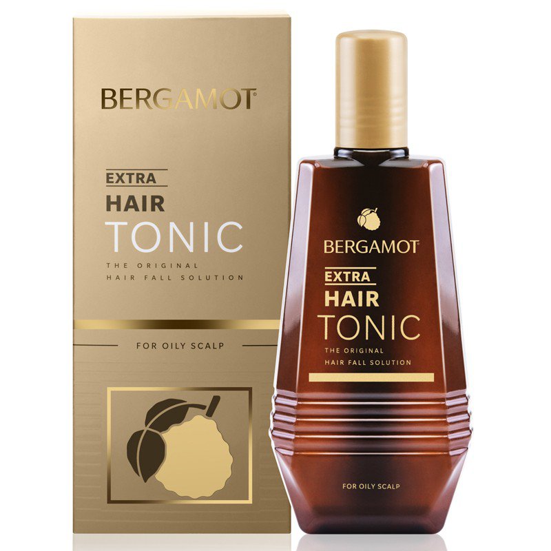 BERGAMOT Extra Hair Tonic For Oily Scalp 200 ml. x 4 pcs.